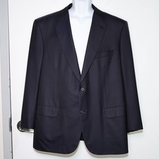 BRIONI Blue Wool Super 160s Colosseo 2-Button Blazer Jacket Men's 58R 58 Regular