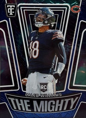 2024 PANINI TOTALLY CERTIFIED THE MIGHTY#17 CALEB WILLIAMS MIRROR BLUE 140/199