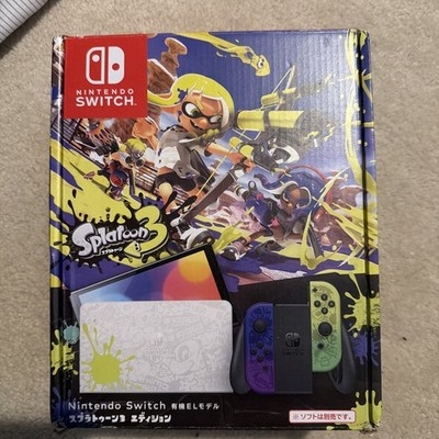 Nintendo Switch OLED Splatoon 3 Limited Edition Beautiful