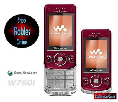 Sony Ericsson W760i Walkman (SIM-Lock Free) GSM 3G 3,2MP Radio with Stereo Speak