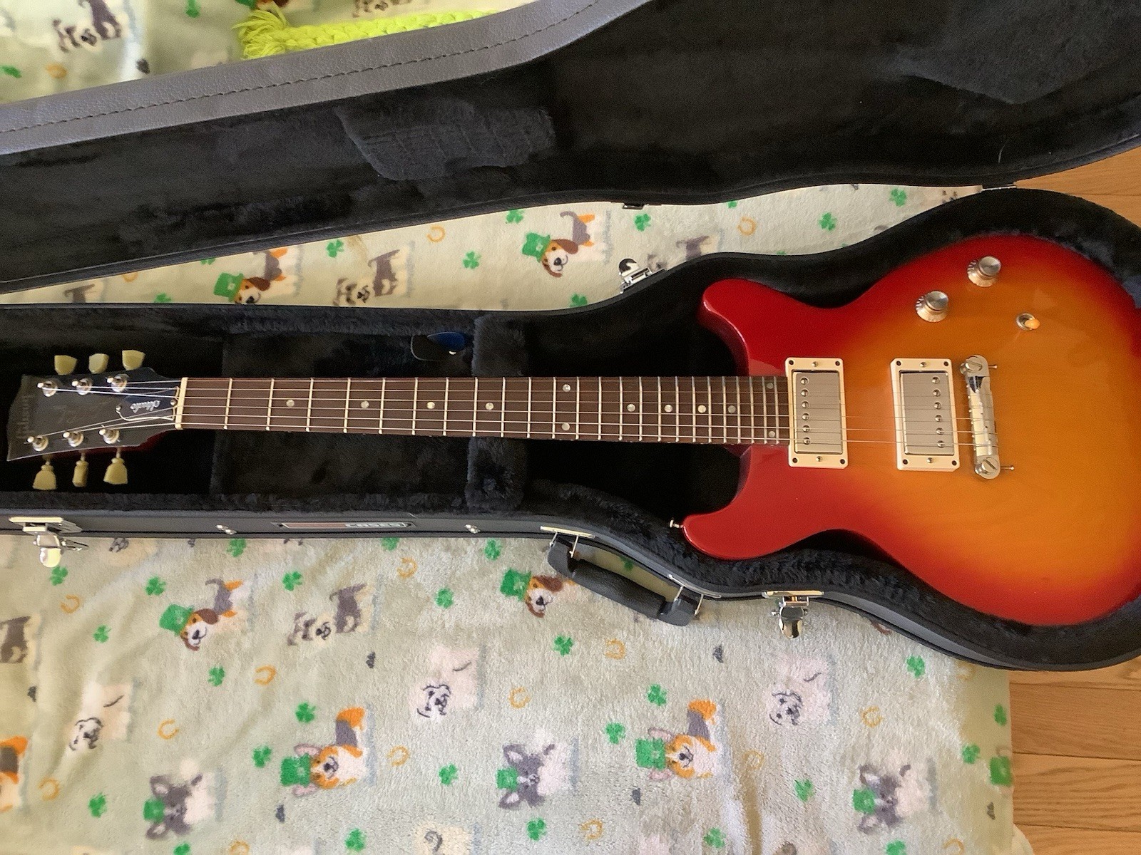 Gibson Les Paul Studio dc cherry  Sunburst 1998 w/ Hard Case