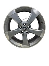Alloy Wheel Rim 2018 2019 Audi S4 19x8.5 Silver 5 Single Spoke Opt.44R 998742