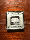 Vintage geiger 1 gram silver bar .999 Made In Germany Fast Shopping