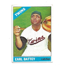 1966 Topps #240 Earl Battey, Minnesota Twins