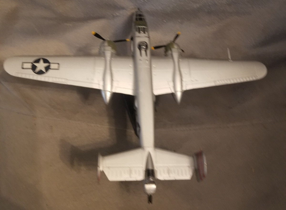 B-25 Mitchell Panchito Diecast Metal 1/100 Daron Worldwide Postage Stamp 5403-4