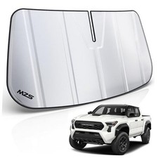 Windshield Sun Shade Compatible with Tacoma 2024 2025, Foldable Truck Sun
