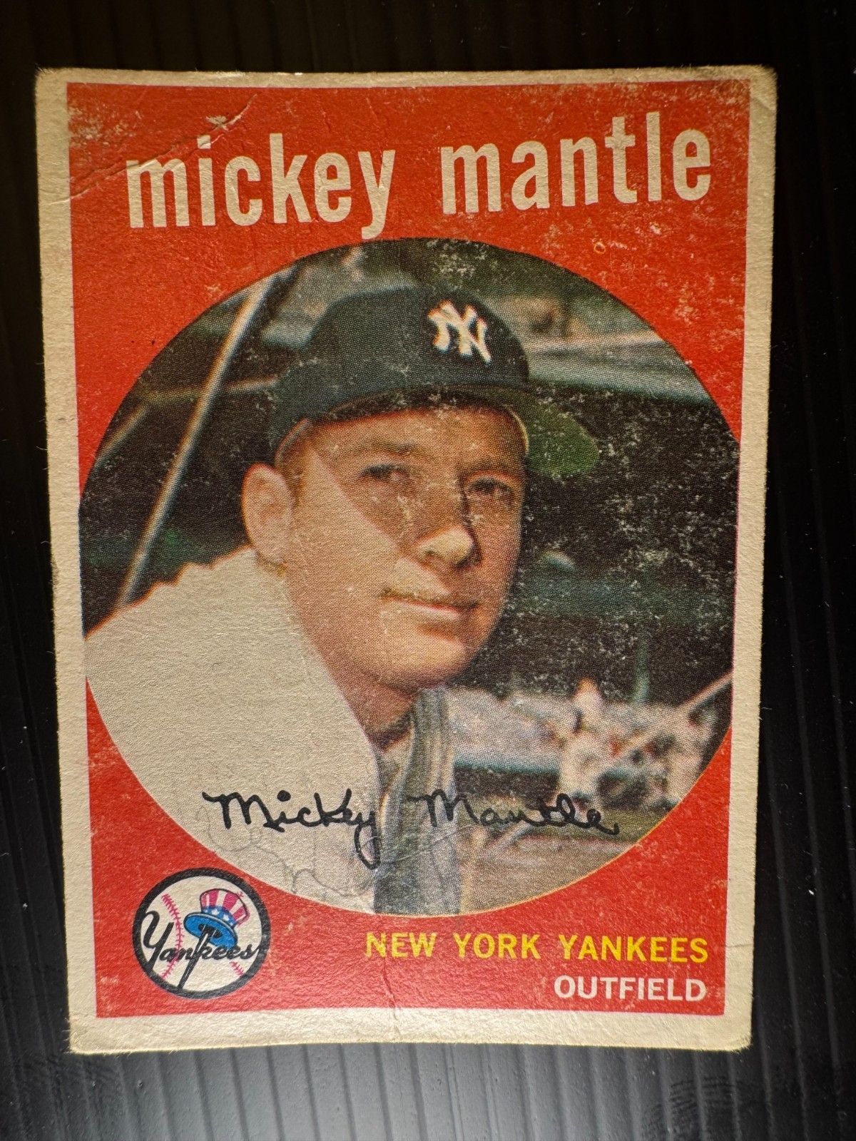 1959 Topps - Mickey Mantle #10