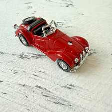 Vintage Bmw 328 Roadster Automobile Cigarette Table Lighter Red Metal Car