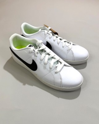 Nike Court Royale 2 Next Nature White & Black Sneakers Size EU 43 / US 9.5