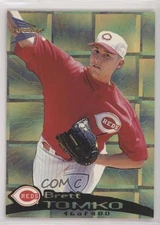 1999 Pacific Prism Holographic Gold 46/480 Brett Tomko #40 n1u