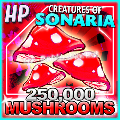 CREATURES OF SONARIA    [ 250K Mushrooms / MUSH] FASTEST DELIVERY・COS 250,000