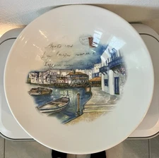 Ceramica Cuore VeniceSalad Pasta Bowl 12" Large Made In Italy