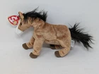 2000 Vintage Retired Ty Beanie Baby - OATS the Horse - Plush Toy WITH TAG