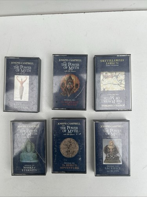 #ad Joseph Campbell: The Power of Myth Complete 1 6 Tape Sets Cassette 1986 . GBP 16.99