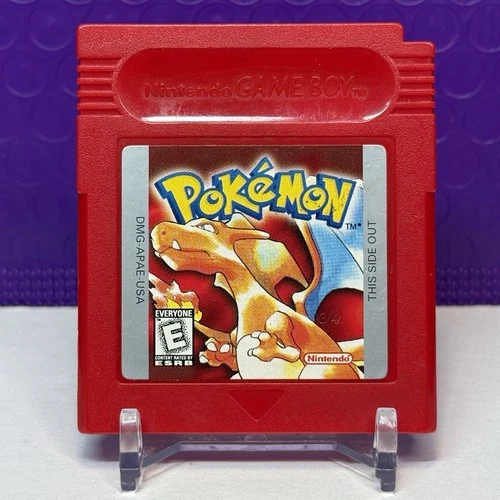 Pokemon Red Version – GameBoy [Authentic – New Save Battery] Cartridge Only