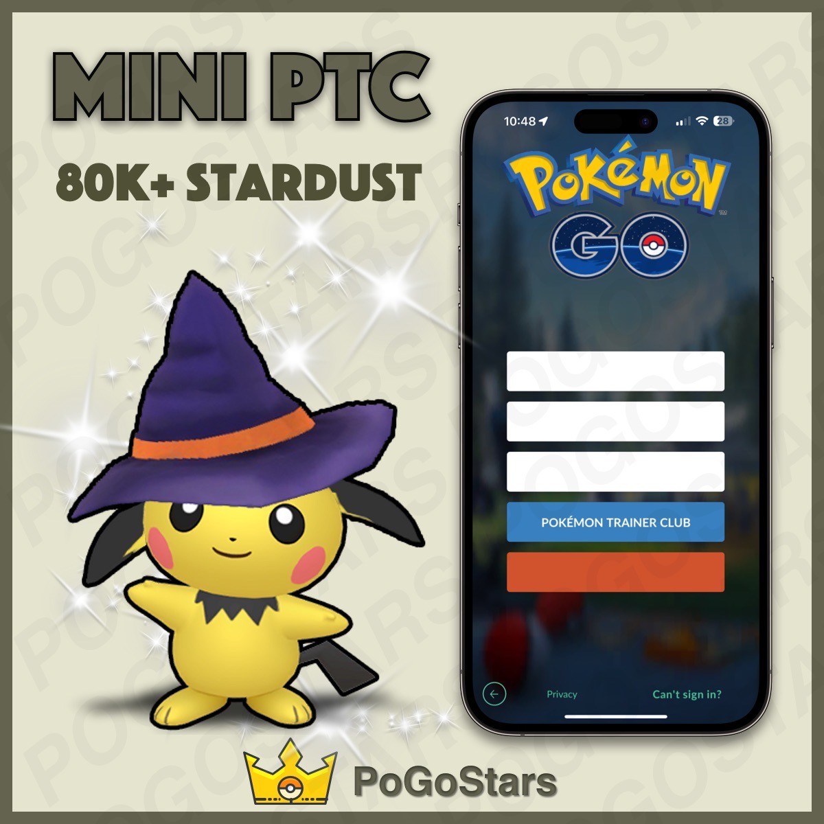 Pokémon PTC GO - Shiny Articuno Galarian - 80K Stardust✨Read Description