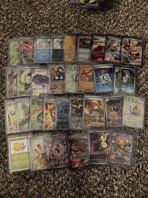 Pokemon TCG 32 Card Lot Of Trainers, Full Arts ETC Various Sets English NM