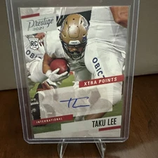 2021 Chronicles Draft Picks Prestige Xtra Points Signatures Bronze Taku Lee Auto
