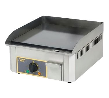 Equipex PSS-400 16'' Countertop Electric Griddle with 15'' x 15'' Surface, Smoot...