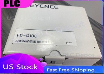 New Keyence FD-Q10C Clamp-on Digital Flow Sensor w/ Sensor Bracket 20-30VDC -USA