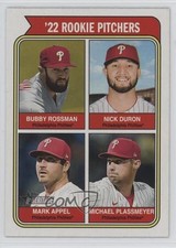 2023 Heritage Topps Rookie Stars Michael Plassmeyer Mark Appel Nick Duron 1m01