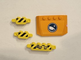 Lego City 60033 - Arctic Ice Crawler - 100% Complete with Minifigs