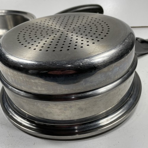 Saladmaster System 7 Surgical Steel Steamer Saucepan Strainer TP304-316 NO Lid - Picture 9 of 24