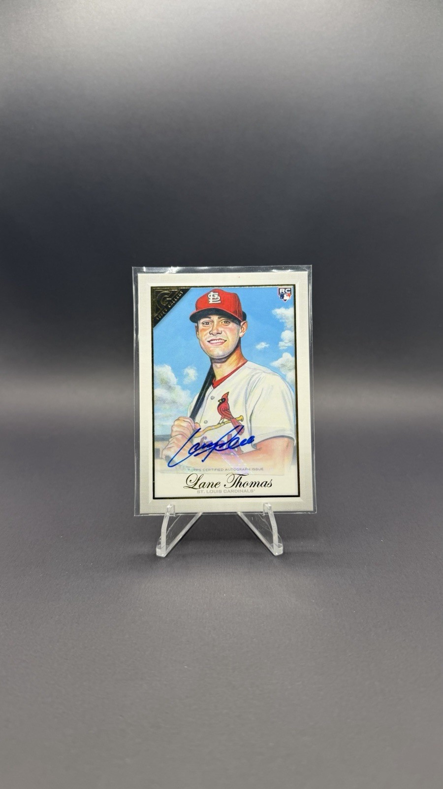 2019 Topps Gallery - Lane Thomas #70 Autographs (AU, RC)