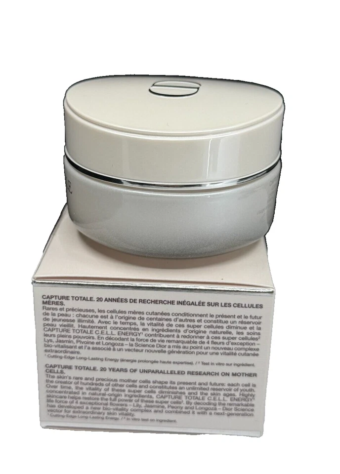 Укрепляющий и корректирующий морщины крем Dior Capture Totale Cell Energy 1,7 унции новый в коробке - Изображение 2 из 4