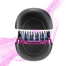 Portable Fast Heat Hot Comb Hair Straightener Brush Mini Hair Styling Comb