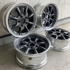Jdm Rare Watanabe Racing Rs-8 7j8j 16-inch 5-hole 114.3 R32 No Tires