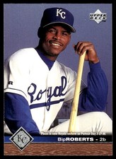 Bip Roberts 1997 Upper Deck #394 Royals MLB READ FREE SHIPPING AutographDen