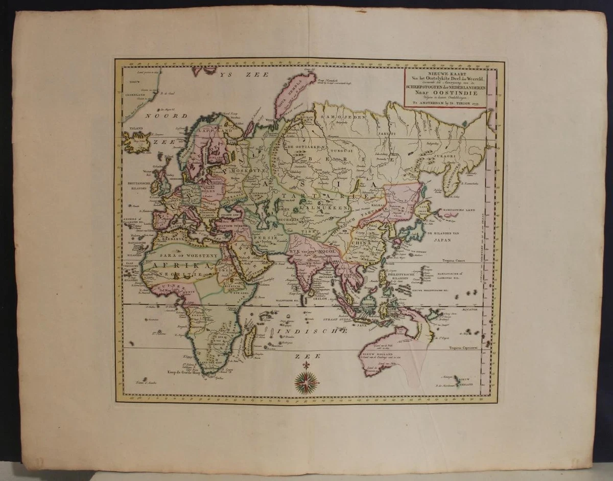 1700-1799 Date Range Antique World Maps & Atlases for sale | eBay