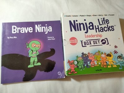 Ninja Mary Nhin Book LOT of 10 Books (incomplete box set)