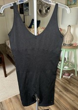 Pink Active Victoria's Secret Women's Black Shape Wear Bodysuit-Size Medium NEW