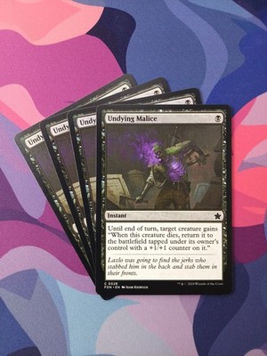Undying Malice x 4 | *% Off 2+ | Foundations | NM | MTG