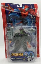 TOY BIZ MARVEL LEGENDS 2003 SPIDERMAN GREEN GOBLIN FIGURE W/GLIDER SEALED NEW