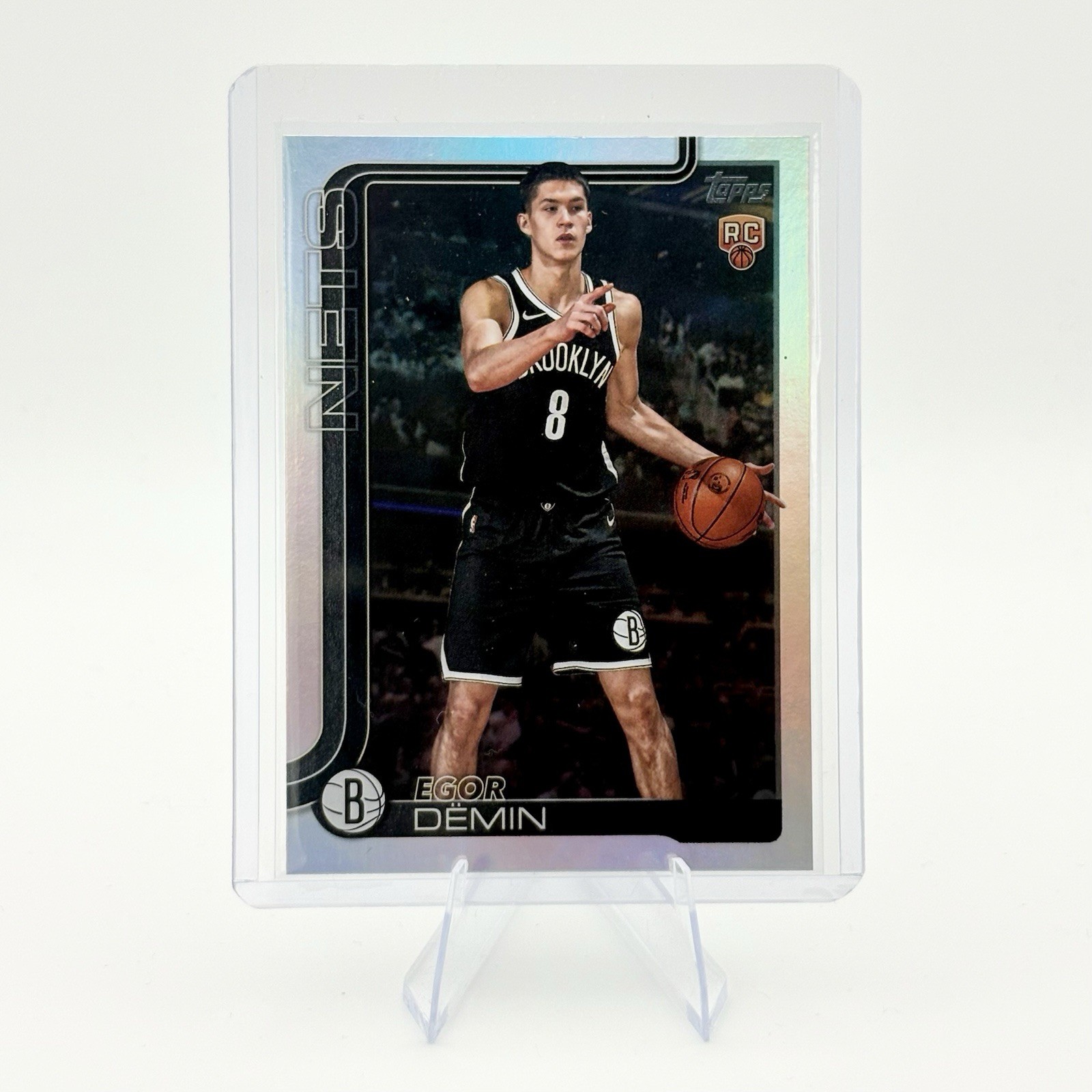 Egor Demin (RC) - 2025-26 Topps Basketball - #208 Rainbow Foilboard