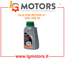 OLIO MOTOEI 4 TEMPI OLEO MAC SAE 10w-30  PER RASAERBA TRATTORINI  CONF. 600 ML
