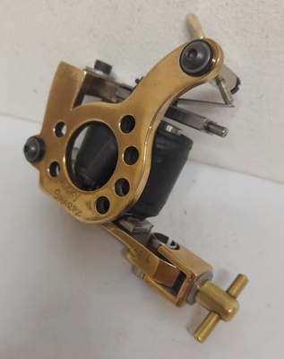 Genuine Micky Sharpz 2016 Bronze T-Dial tattoo machine shader