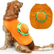 Huhumy Halloween Dog Costume for Extra Large Funny XL, yellow, green