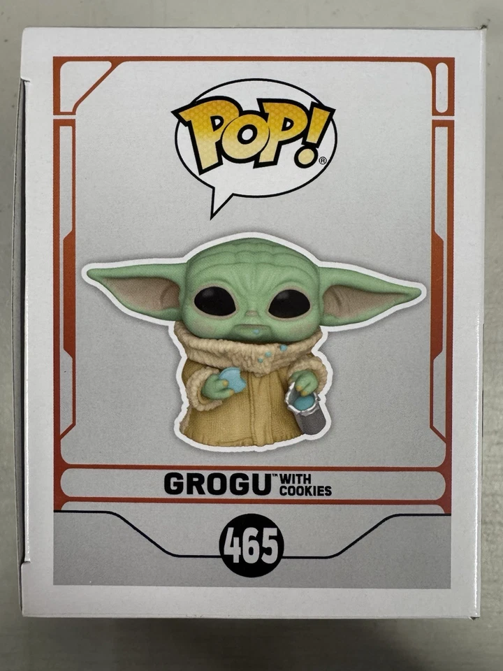 Grogu con Galletas 465 ~ Star Wars: The Mandalorian ~ Vinilo Funko Pop Foto 4 de 4