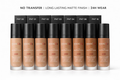 Black Up Paris The Matnifique 24H Matte Foundation No Transfer 30ml Choose Shade