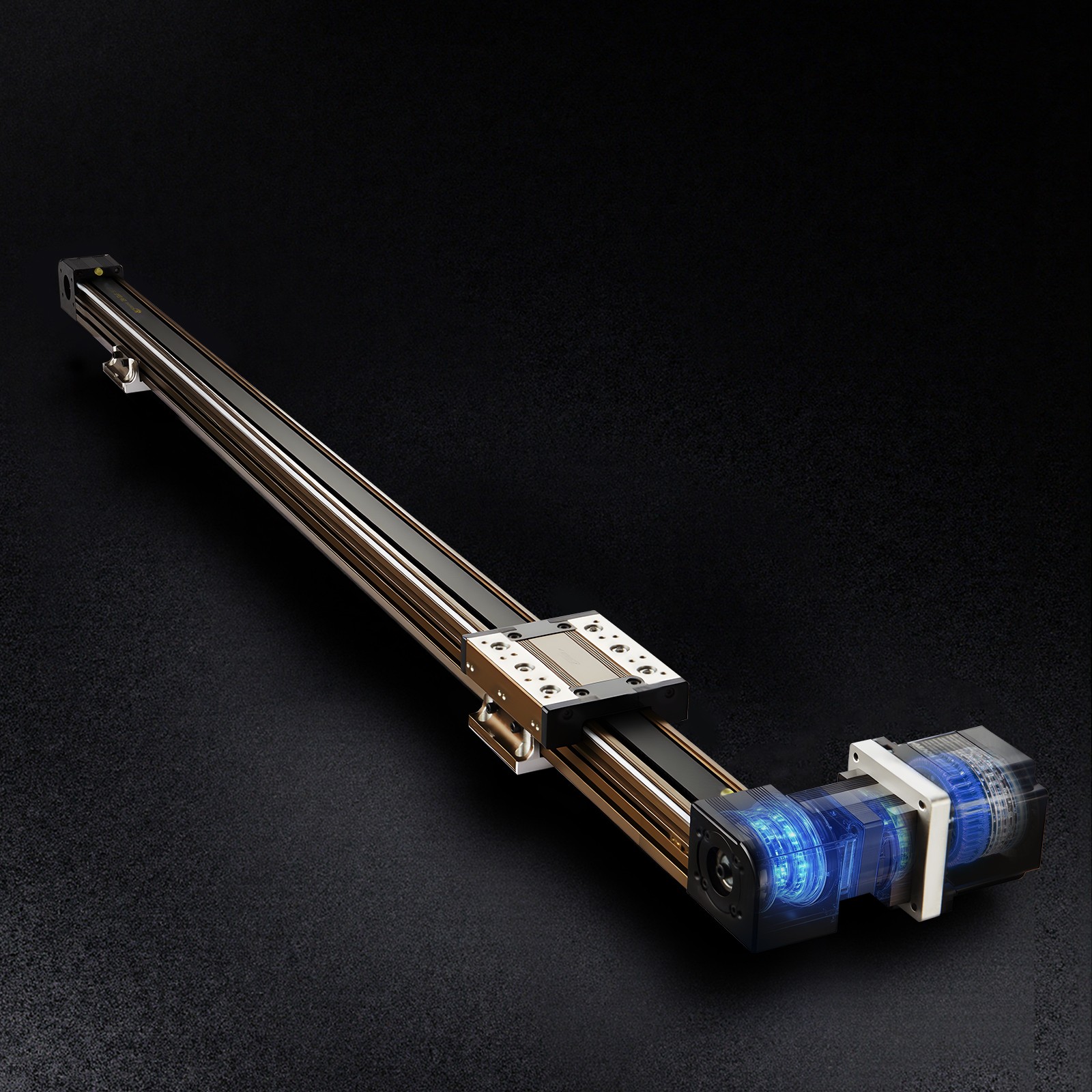 VEVOR Linear Guide Rail 1300mm Belt Drive CNC Linear Actuator with ...