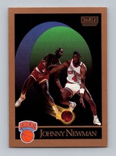 1990-91 SkyBox #190 Johnny Newman Near Mint or Better