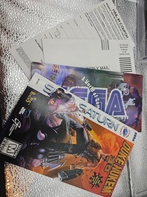 Duke Nukem 3D (Sega Saturn, 1997) Complete w/ Manual & Registration MINT