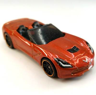 Hot Wheels Orange '14 Corvette Stingray - Pre-Owned