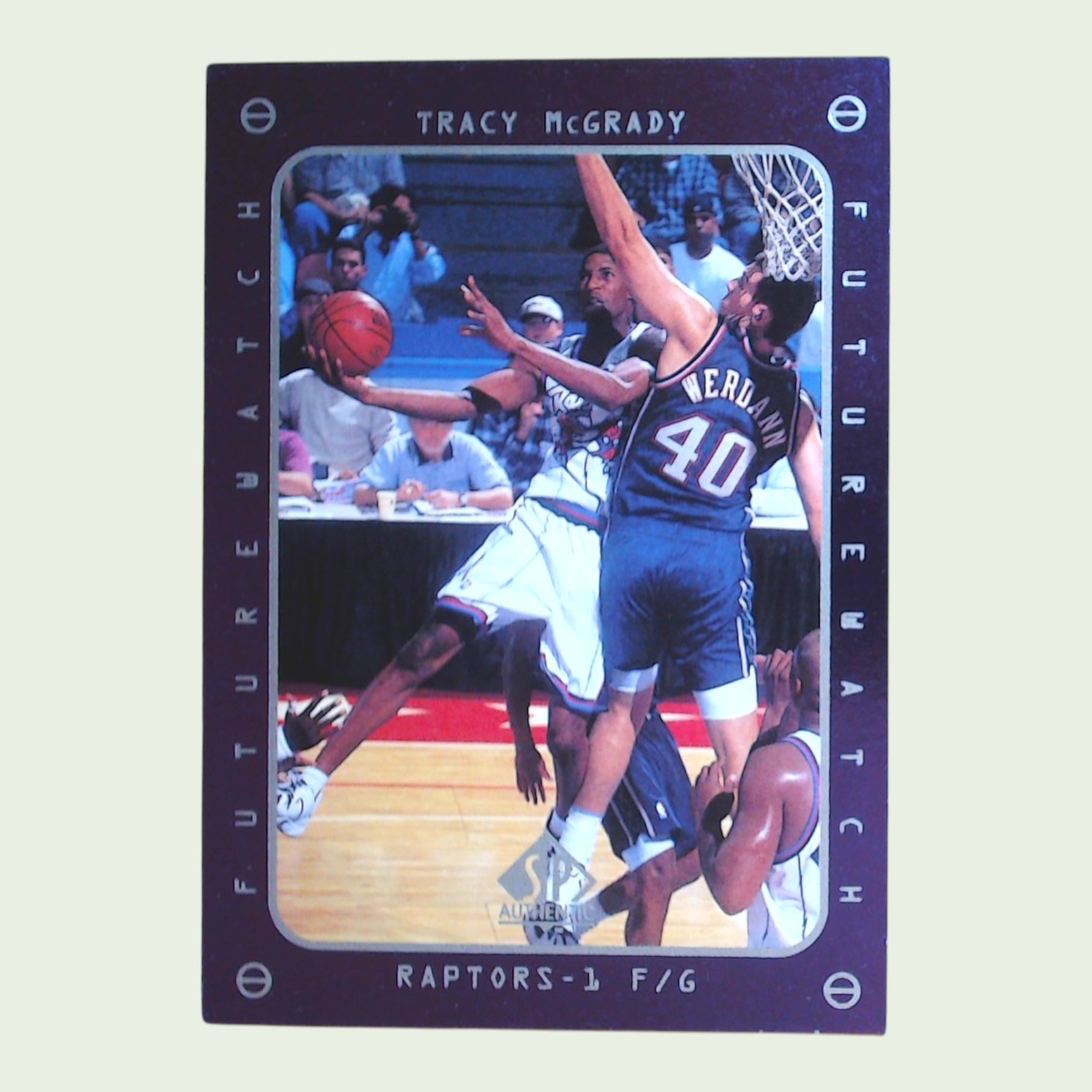 Tracy McGrady 🏀 1997-98 SP Authentic #166 Raptors Rookie Card