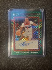 Bub Carrington Select top shelf signatures green auto /5 🔥🔥