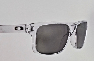 Oakley Holbrook Sliver Clear Slate weiß Chrom Sonnenbrille 09102 5518 910206